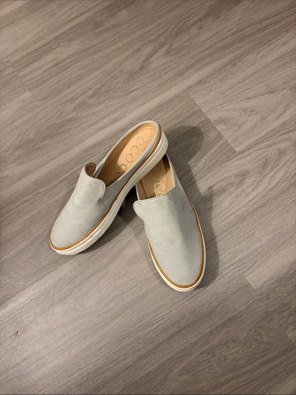 CCOCCI gray Slip-On Mule Clogs